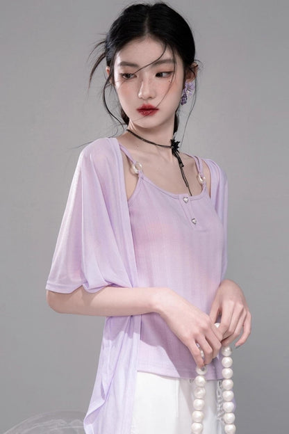 Cool Lily Two-Piece Top Set