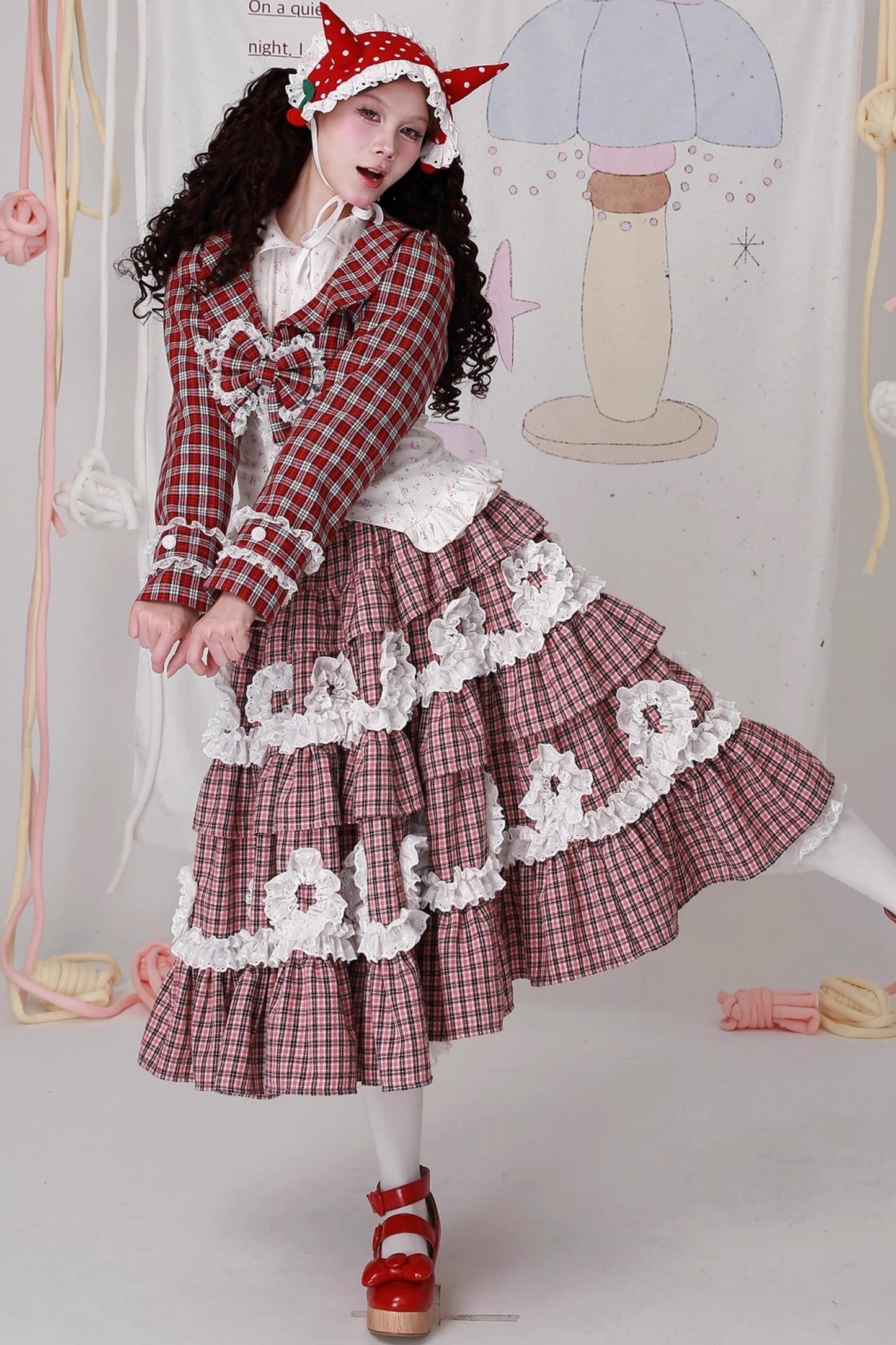 Showa Retro Lolita Skirt
