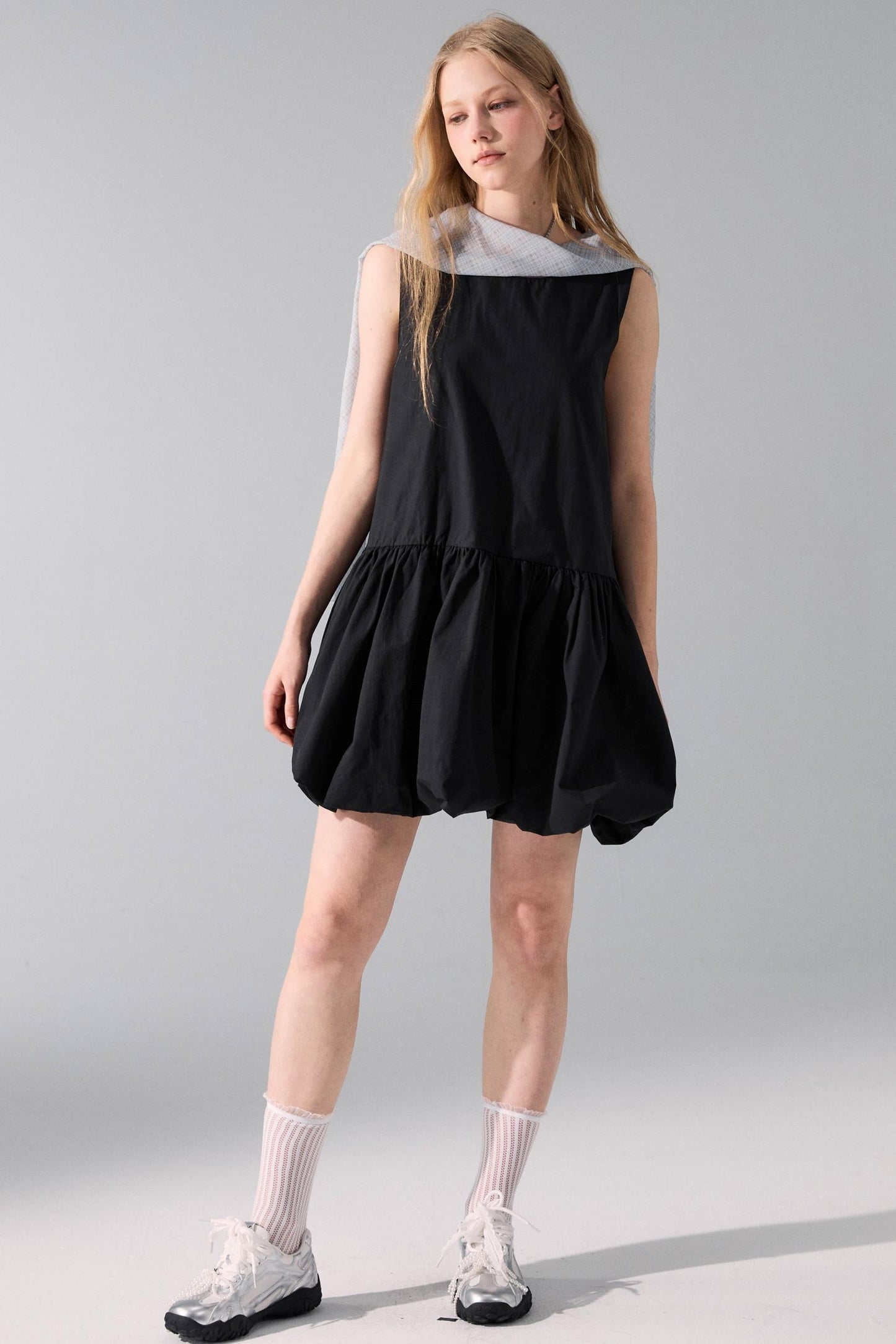 Chic Cloud Hem Dress