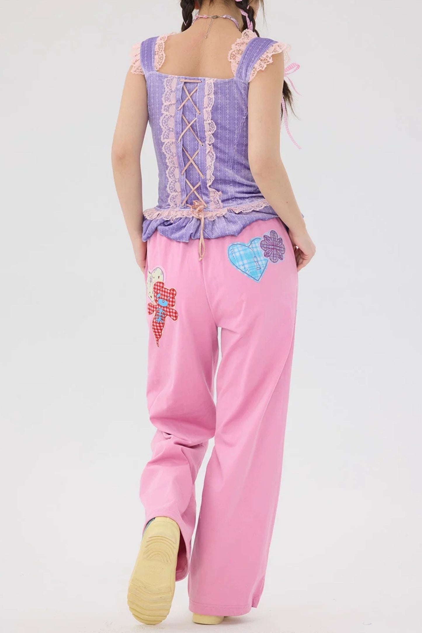 Purple Heart Velvet Camisole