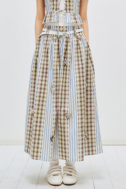 Floral Patchwork Bastier Skirt Set-Up