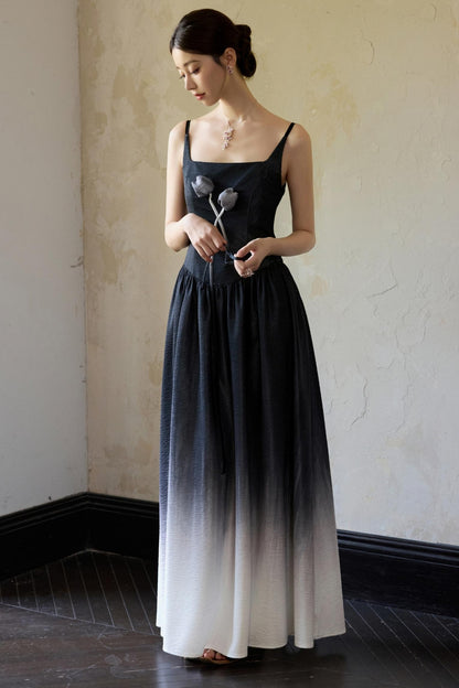 Romantic Tulip Halter Dress