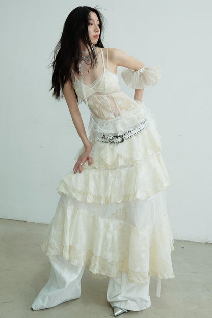 Vintage Lace Fairy Dress