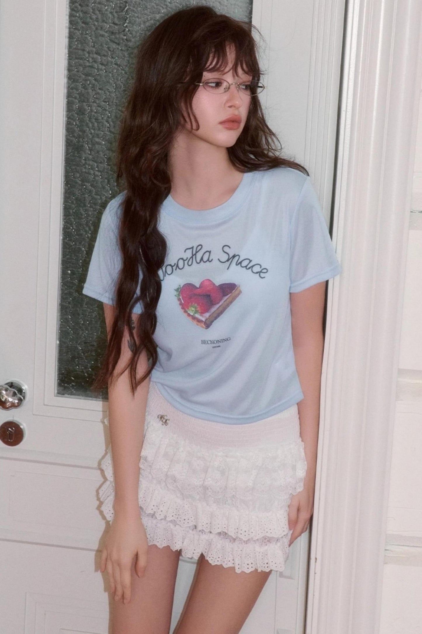 Retro Straight Short Sleeve T-Shirt