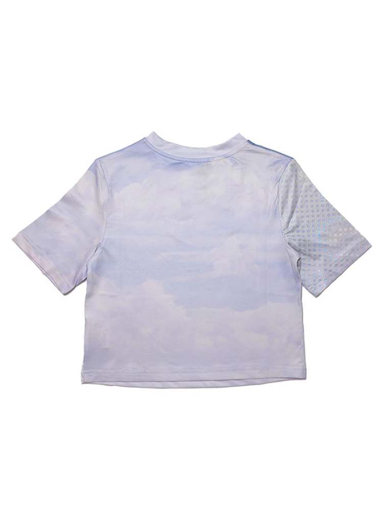 Y2K "Dbao" Angel Puppy Electronic World Short Sleeve Tee