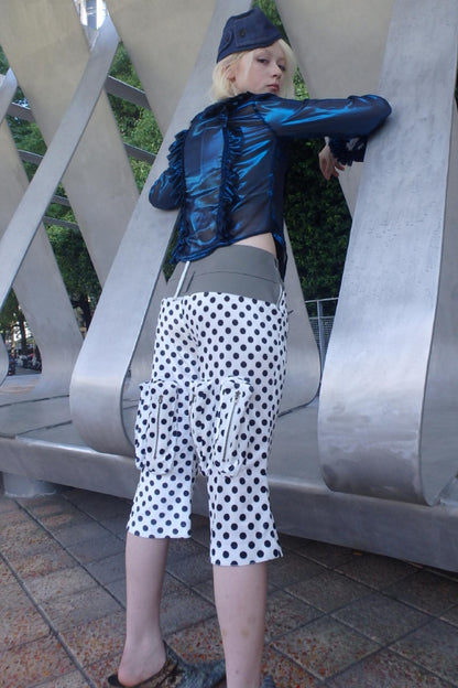Front Polka Dot Pants