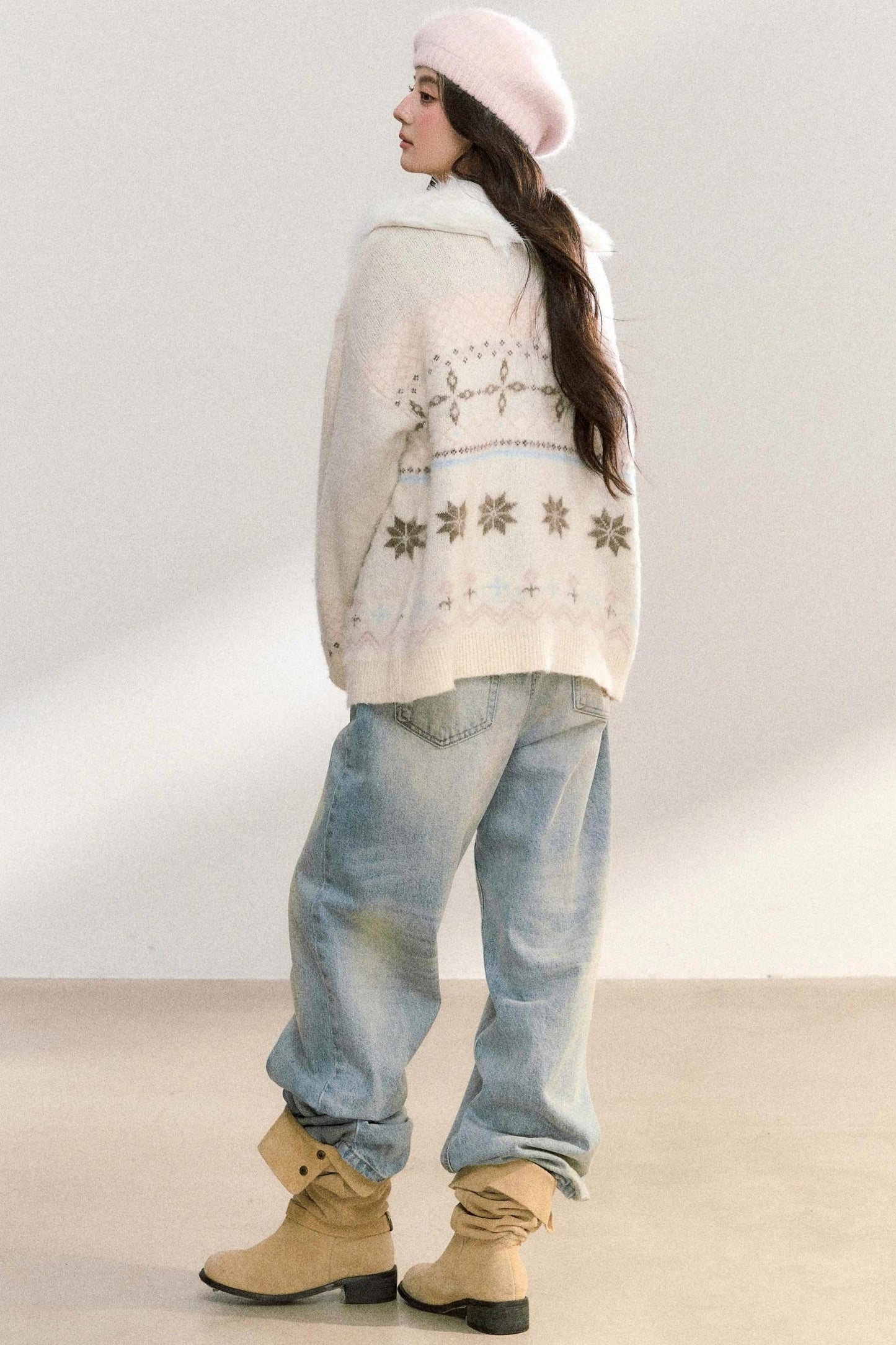 Detachable Knitted Sweater Jacket