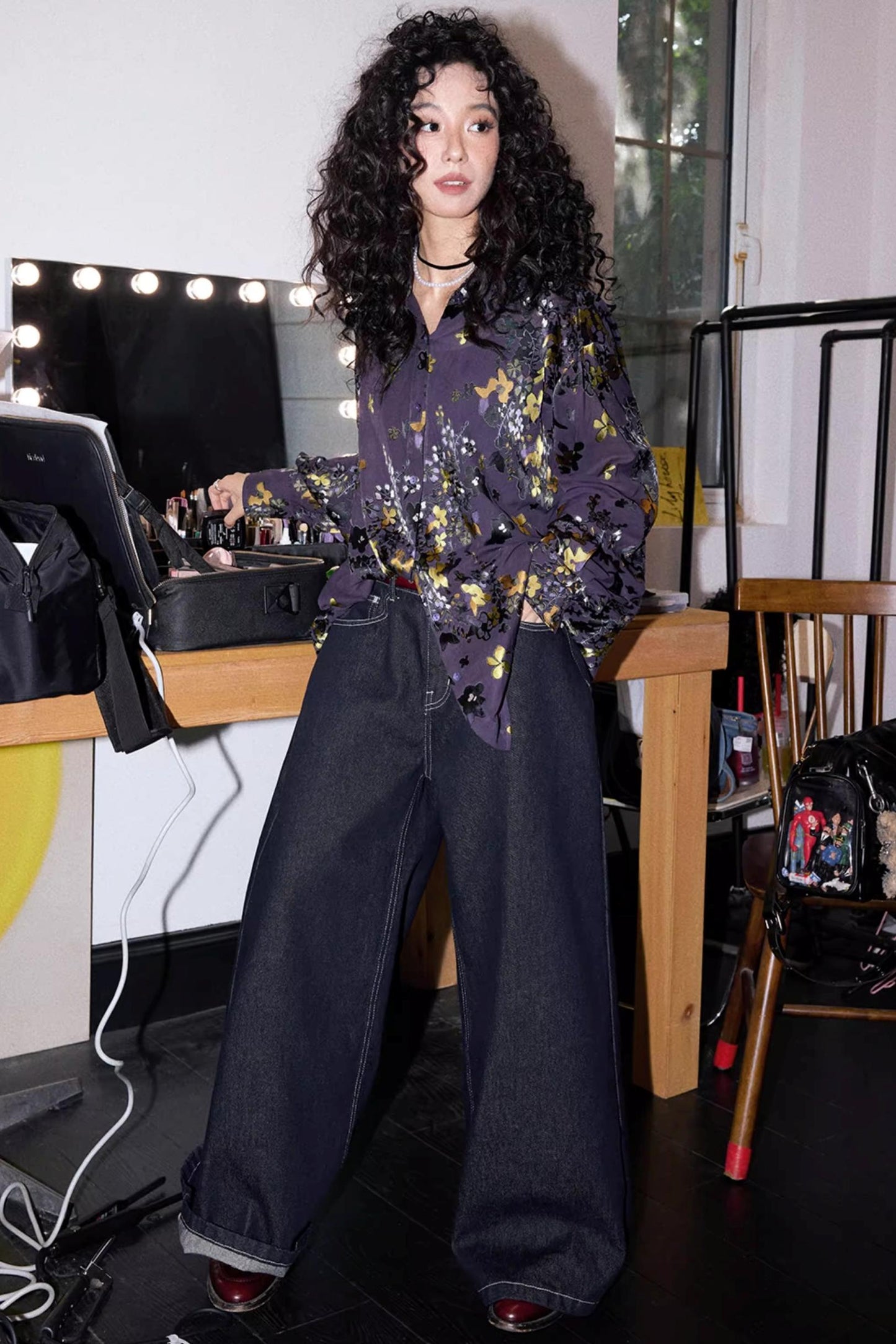 Original Vintage Wide Denim Pants