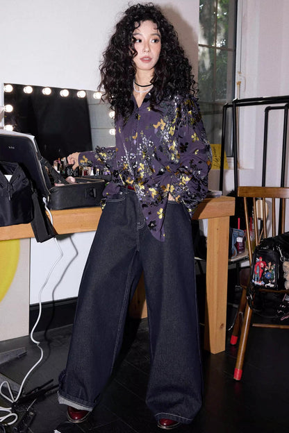 Original Vintage Wide Denim Pants