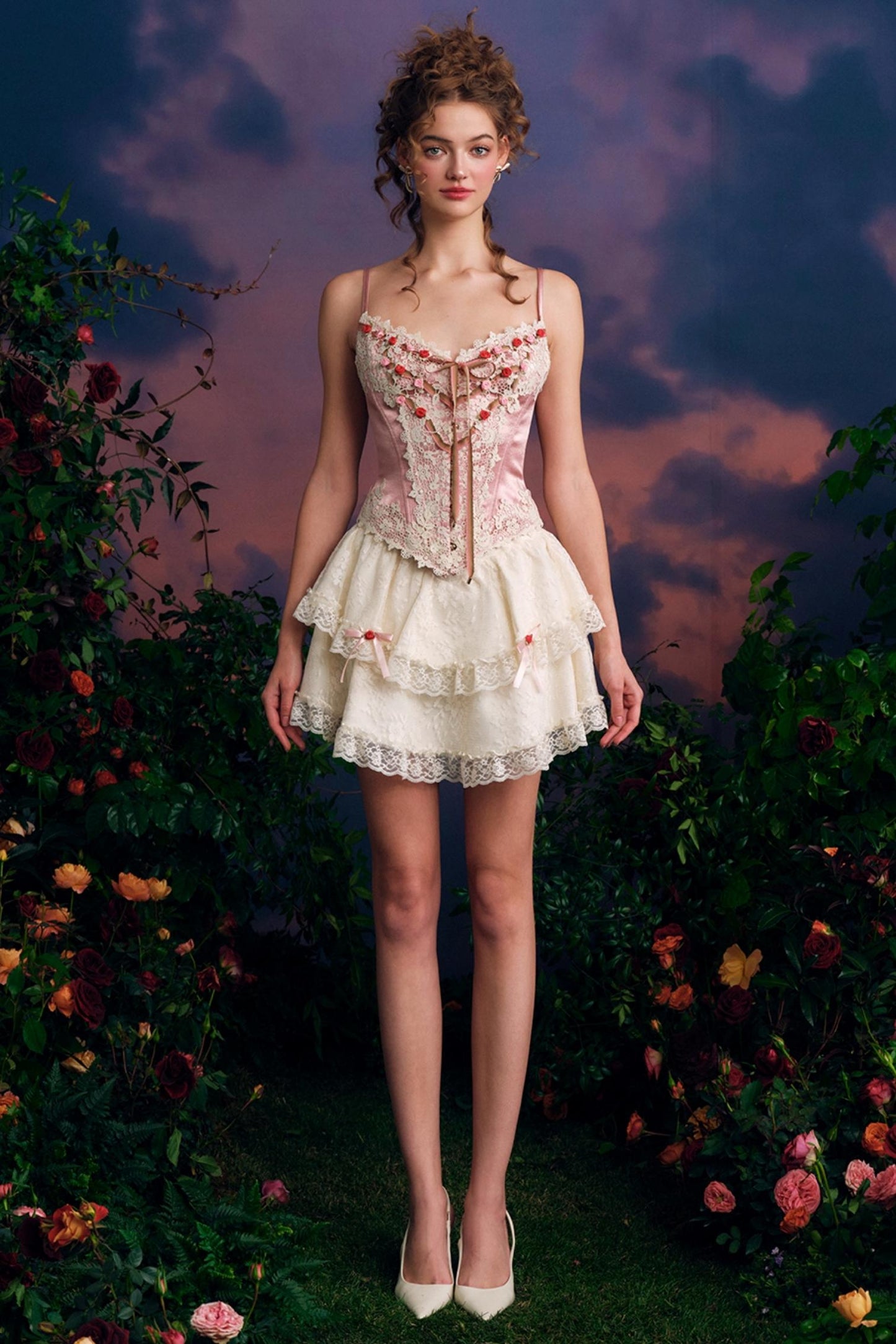 Lace Camisole Set-Up