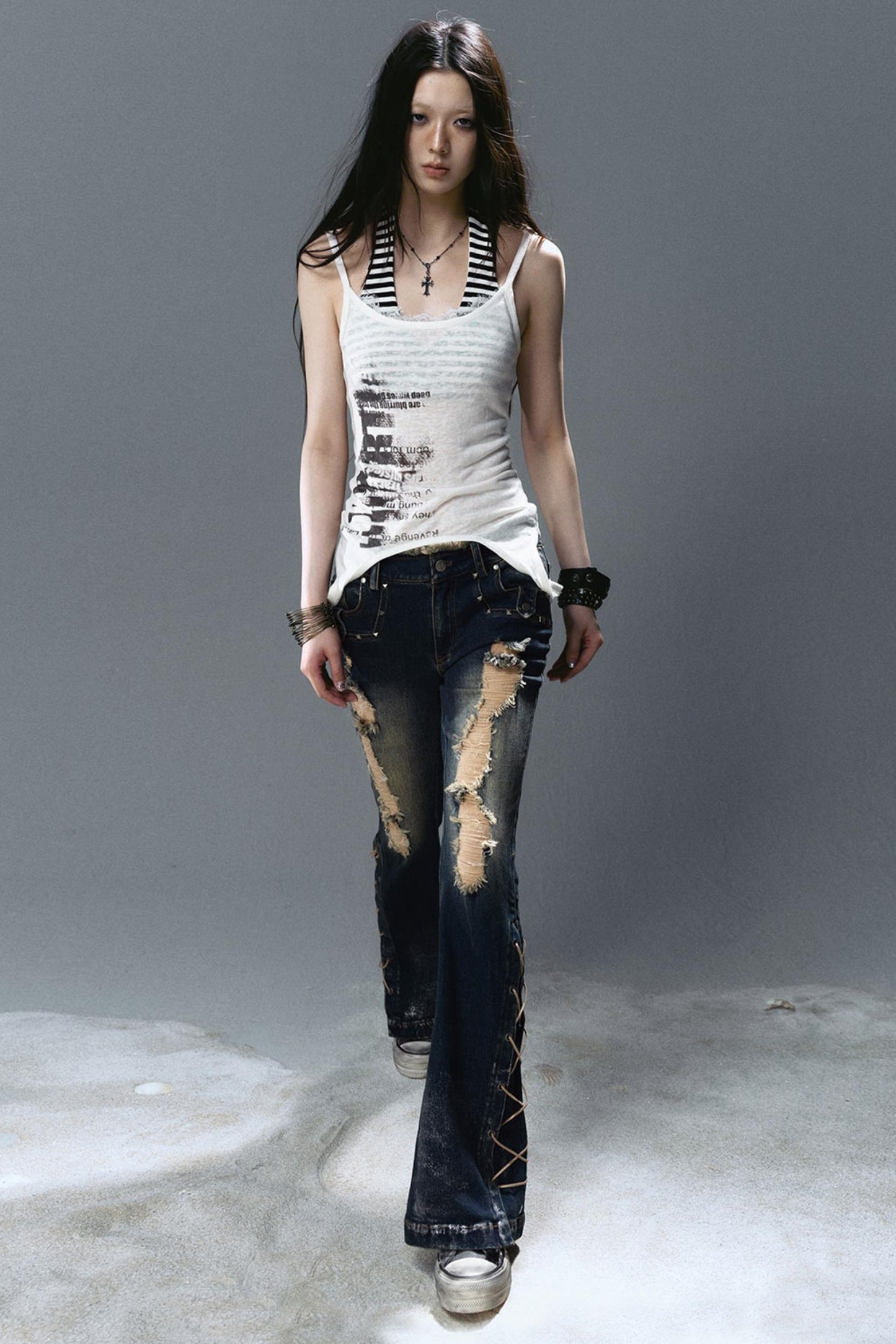 Layered Two-Tone Cami Top