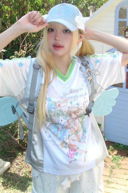 Dreamcore Frog Jersey T-Shirt