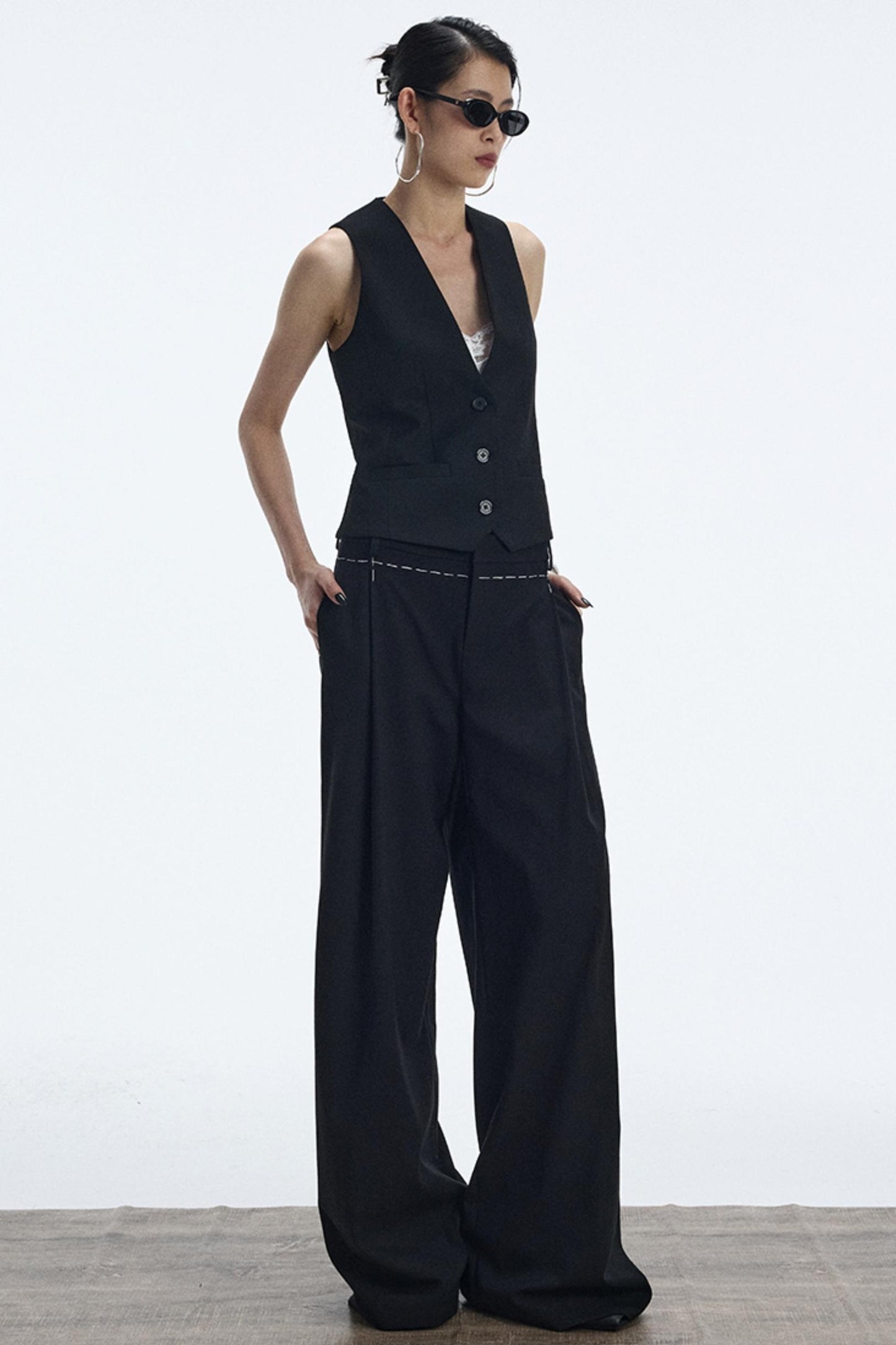 Autumn Black Trousers