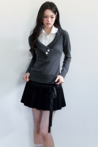 Sketch Rhapsody Knitted Sweater