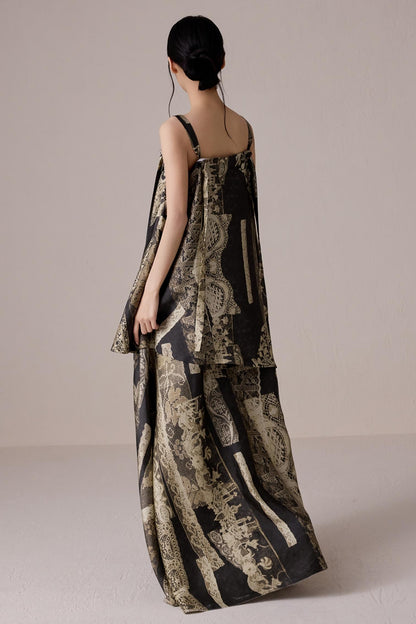 Bohemian Summer Halter Maxi Dress