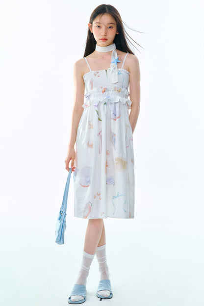 Chic Sea Bustier Skirt