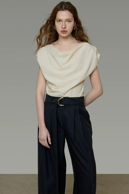 Flowing Collar Blouse
