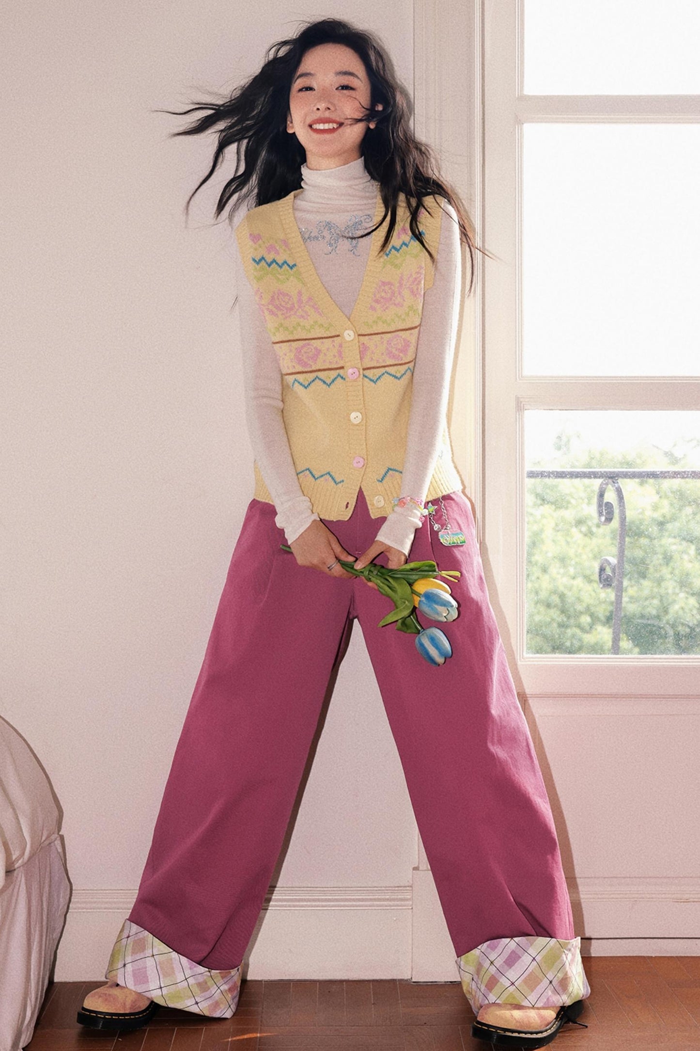 Autumn Style Knitted Vest