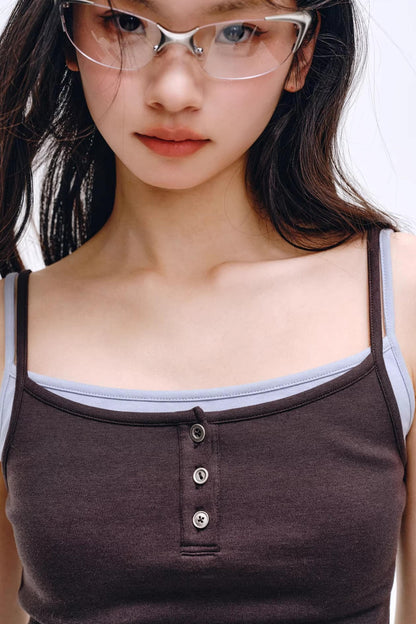 Trendy Color-Block Camisole