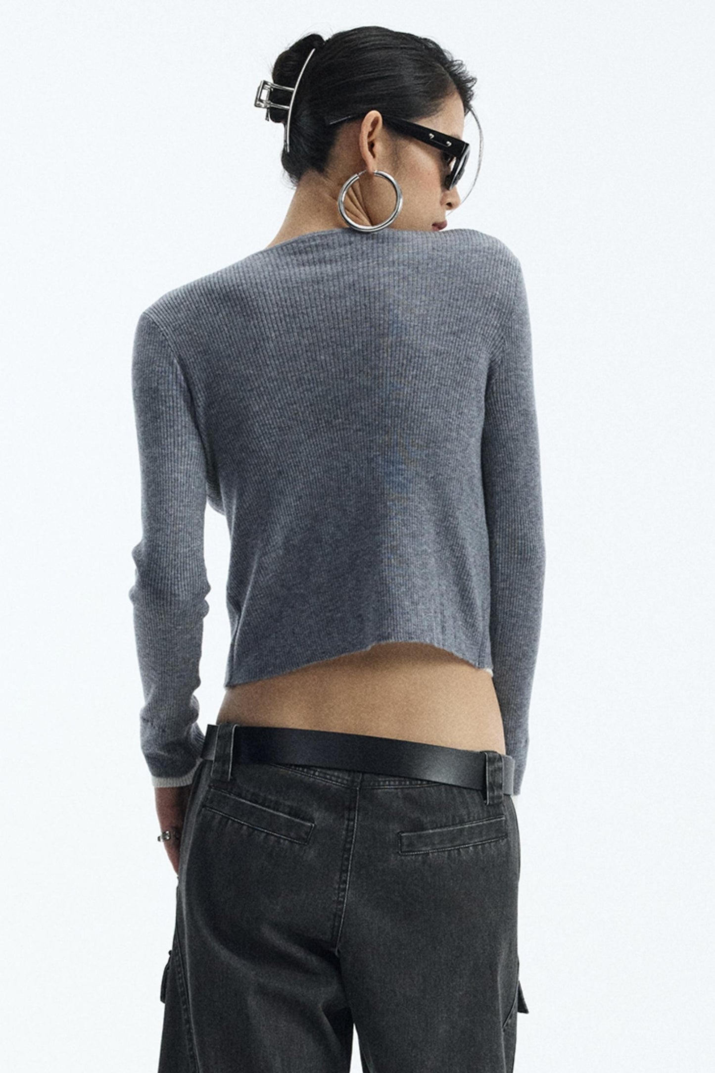Wool Contrast Tops