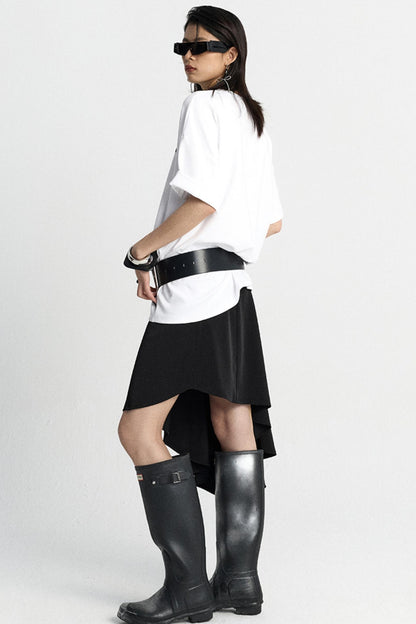 Mottled Chic Slouchy Tee