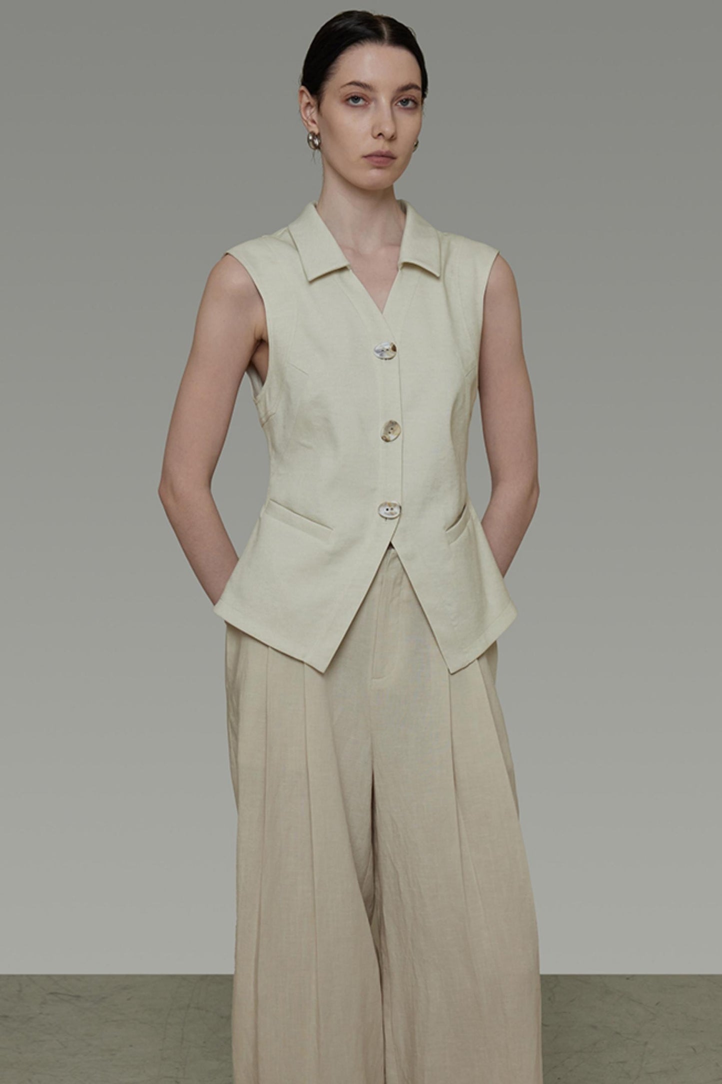 Summer Womens Beige Vest