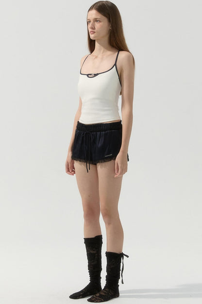 Chic Tulle Fusion Shorts