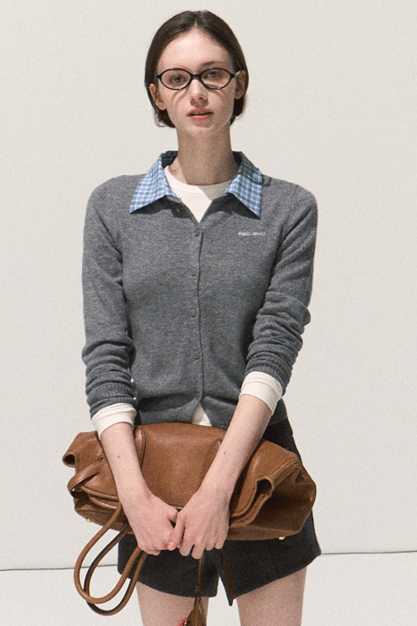 Slim Fit Wool Knit Top