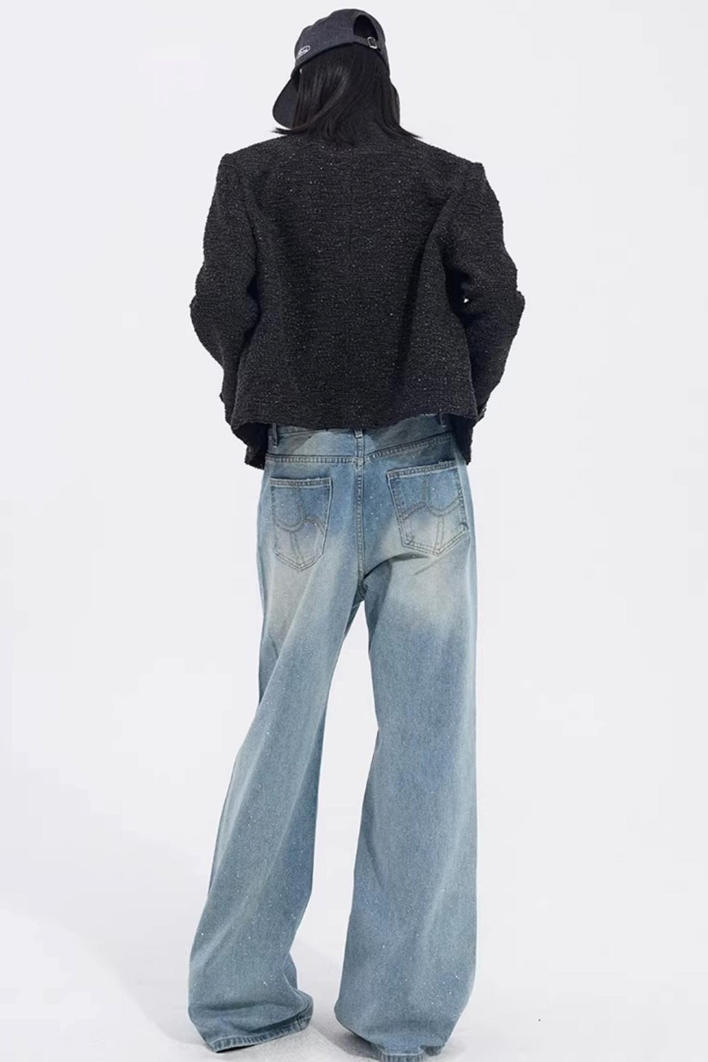 Starry Sky Gemstone Jeans