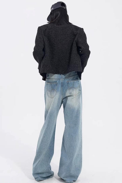 Starry Sky Gemstone Jeans