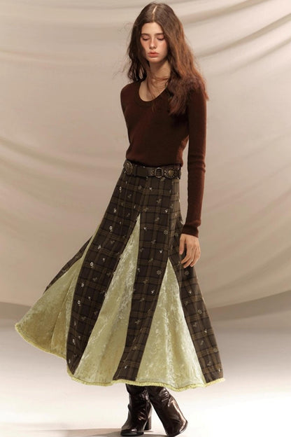 Versatile U-Neck Knitted Base Layer Top