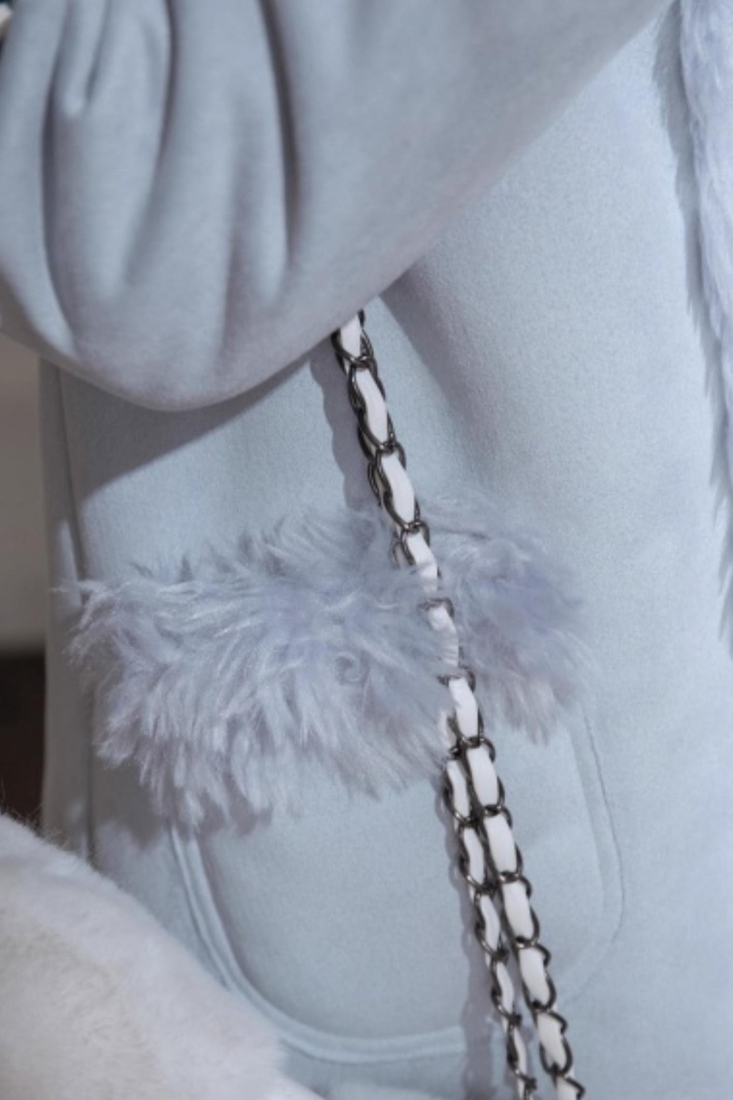 Misty Suede Fur Coat