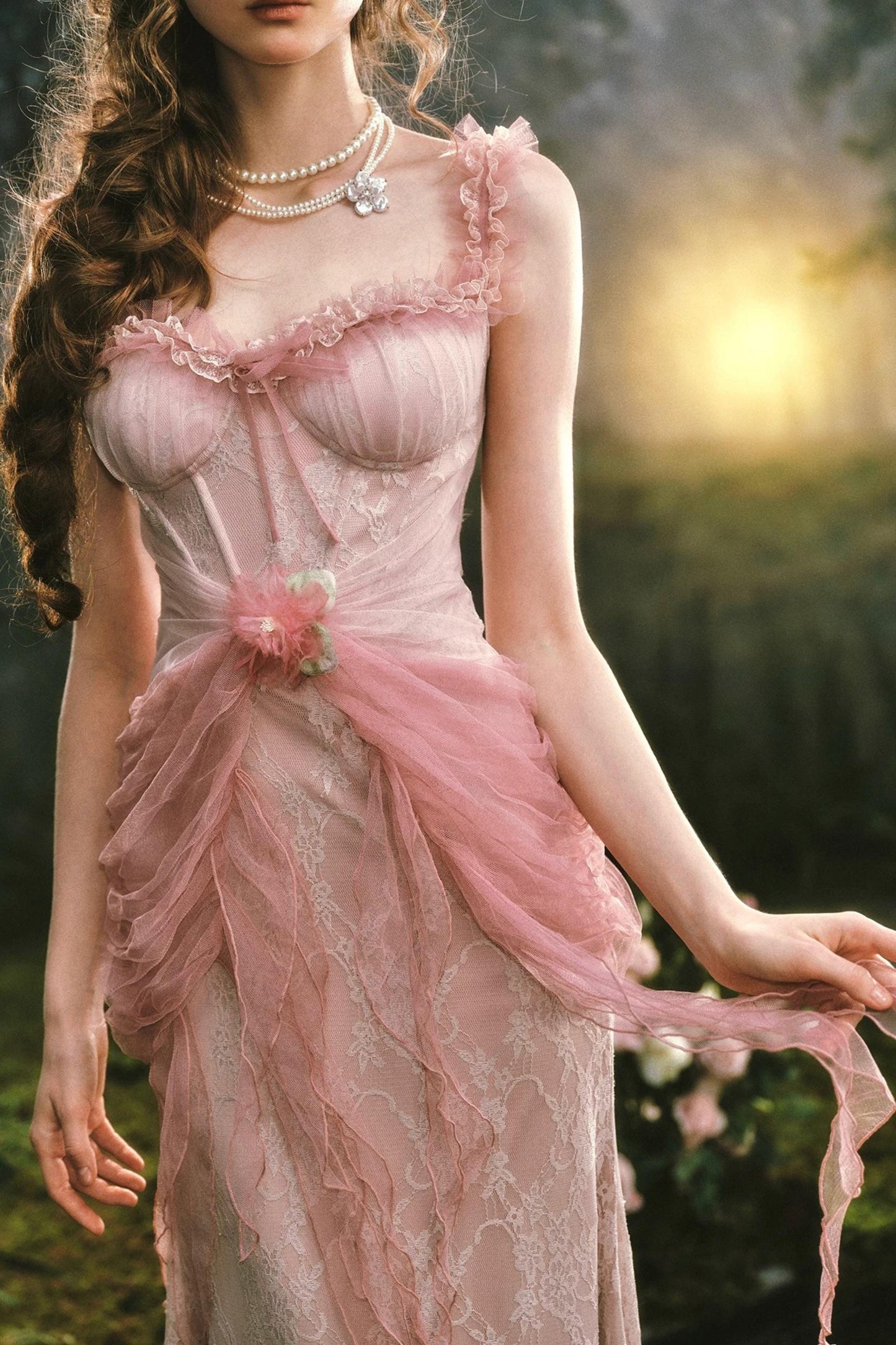 Pink Fairy Dress Staycation Dress Set-Up