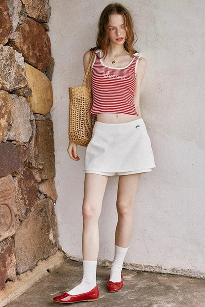 Rhinestone Striped Camisole