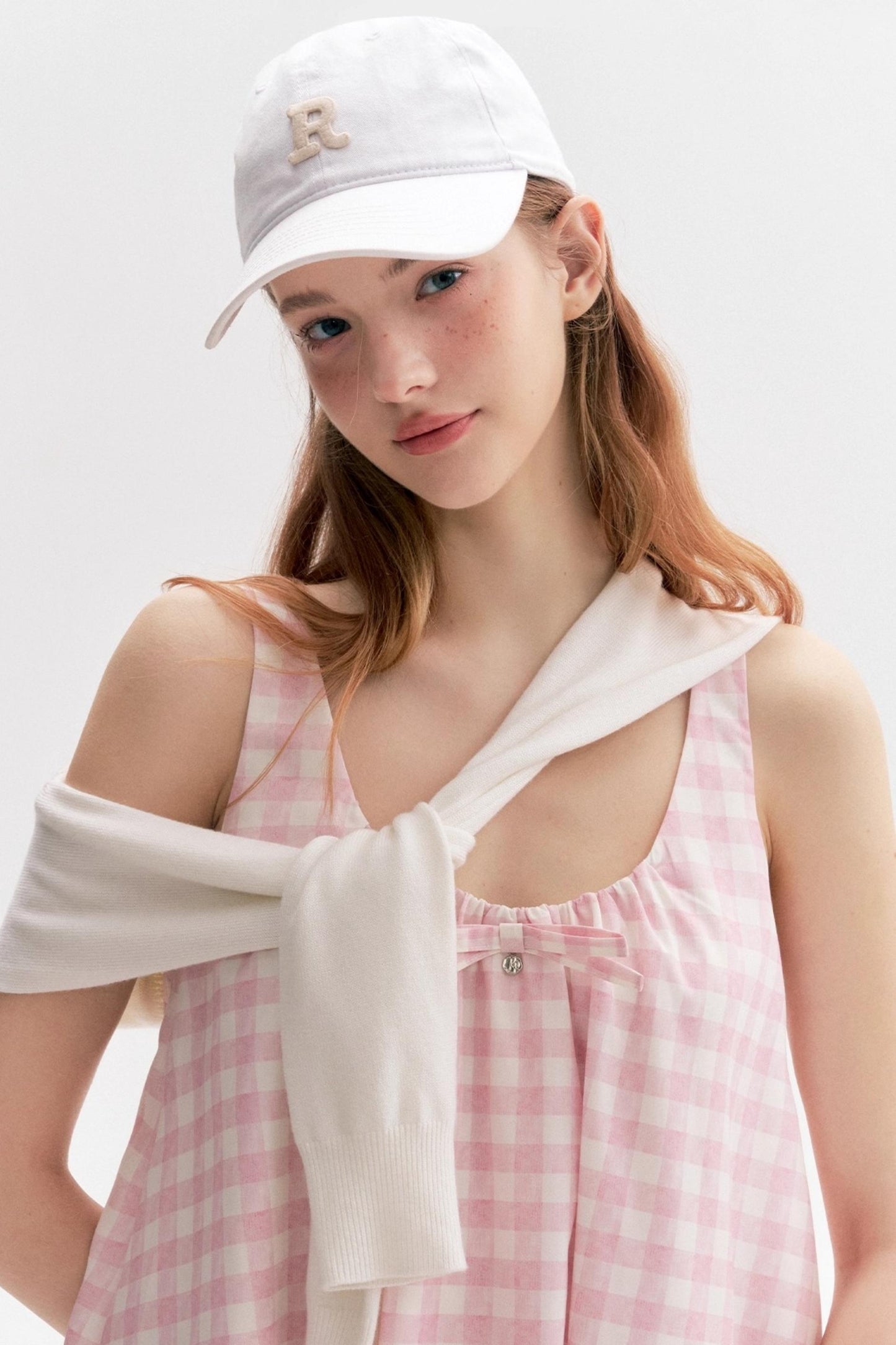 Custom Pink Plaid Pleated Short Dress