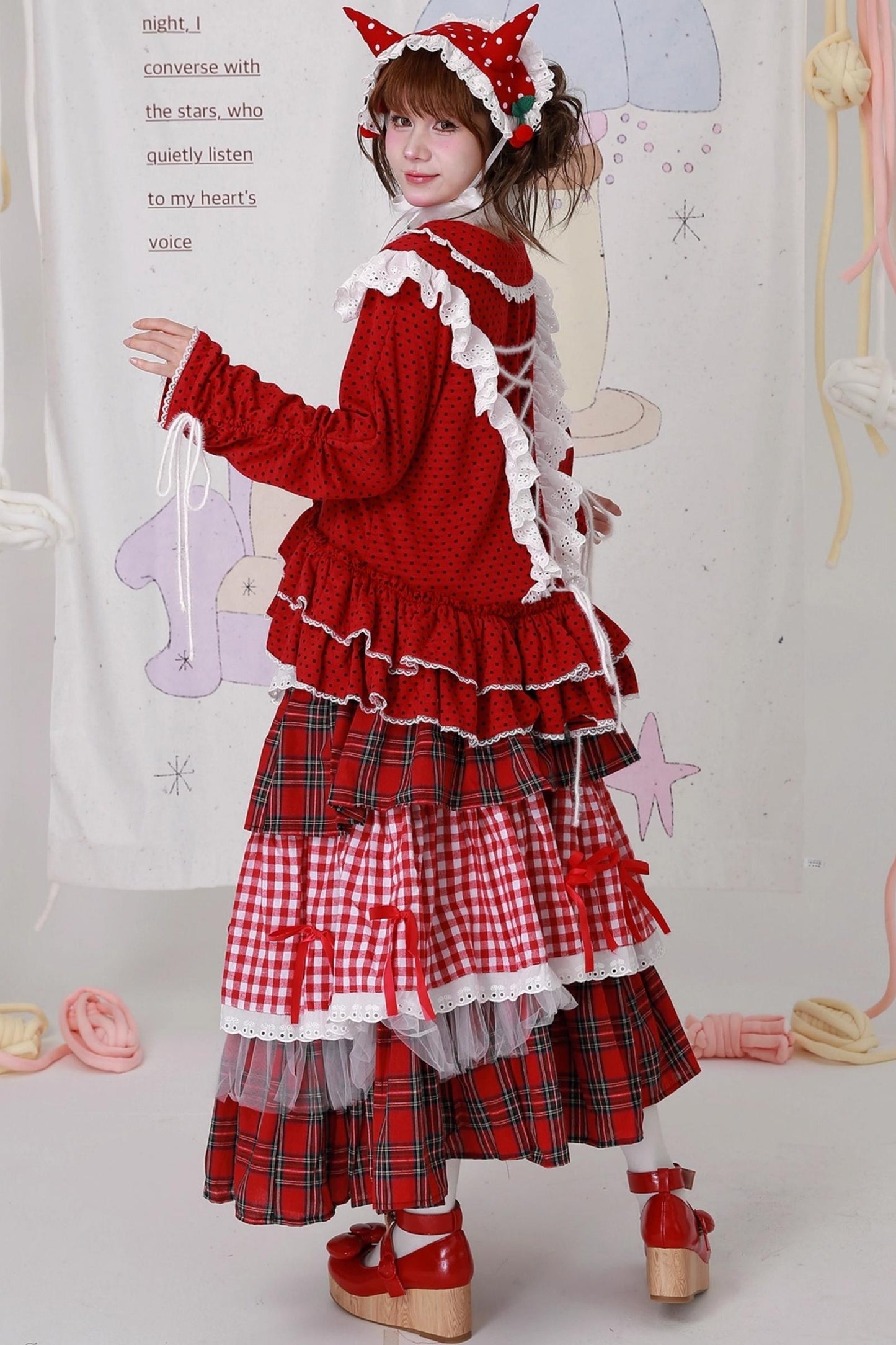 Christmas Girl Fleece Top