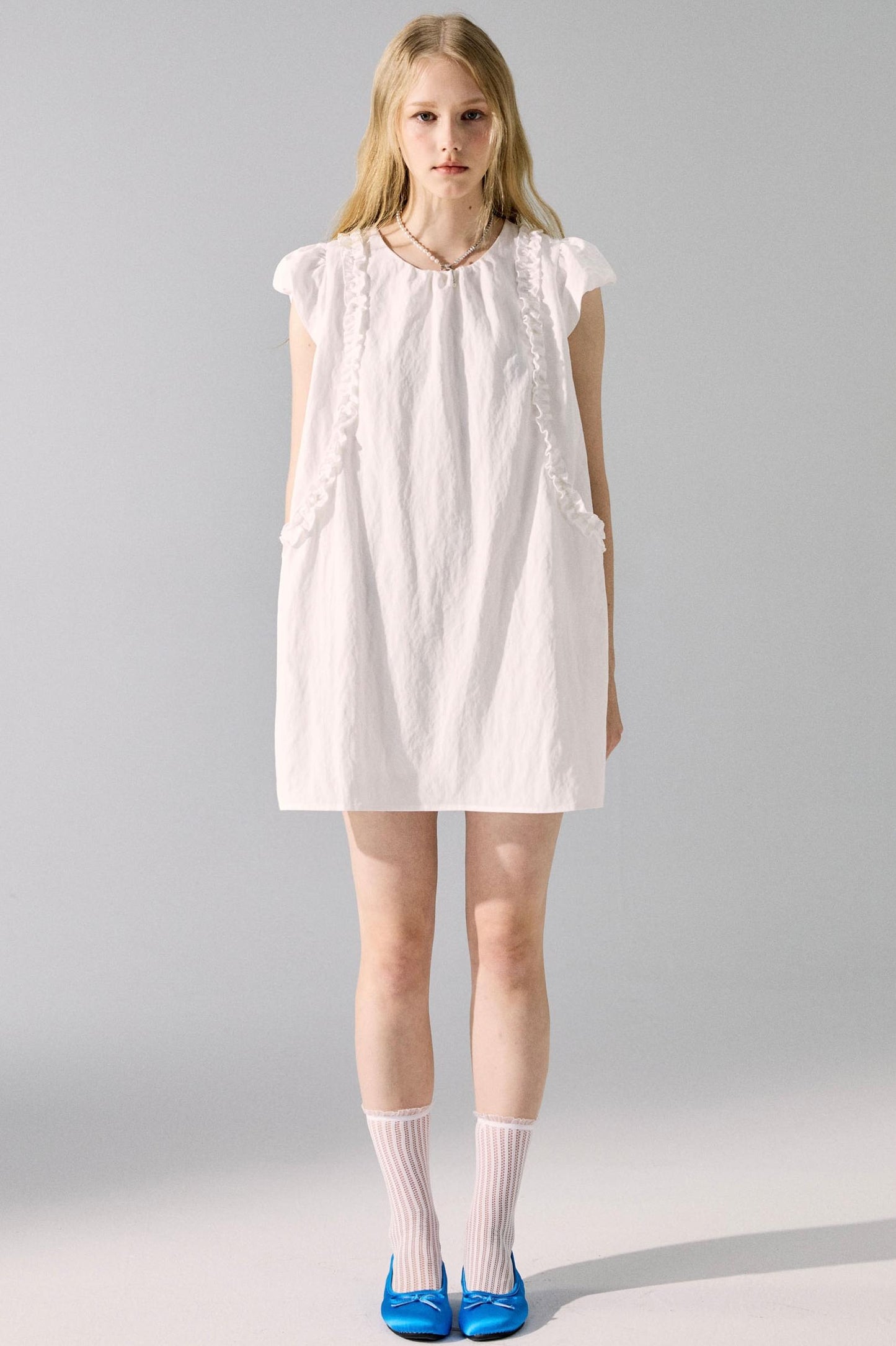 Cloud Blossom Sleeve Dress