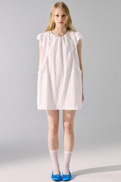 Cloud Blossom Sleeve Dress