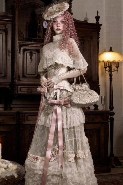 Eros Vintage Lace Cape