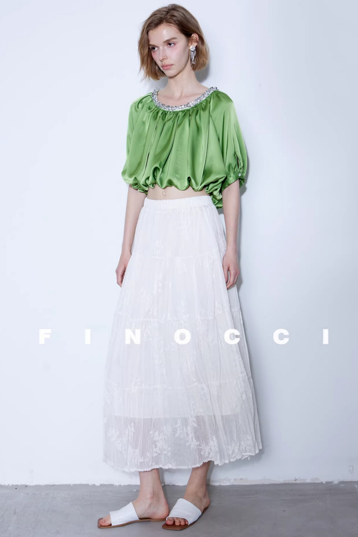 Romantic Lace A-Line Skirt