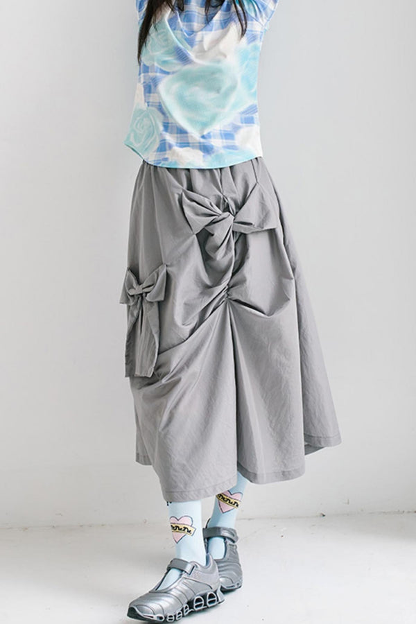 Heart Pleated Skirt