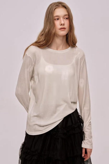 Lyocell Merino Wool Blend Sweater