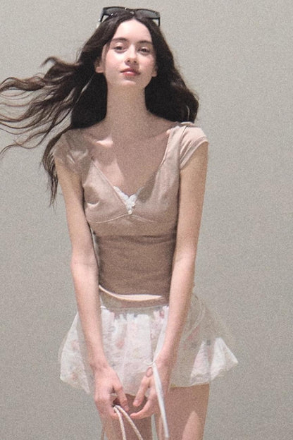 Gentle Flower Culottes Set-Up