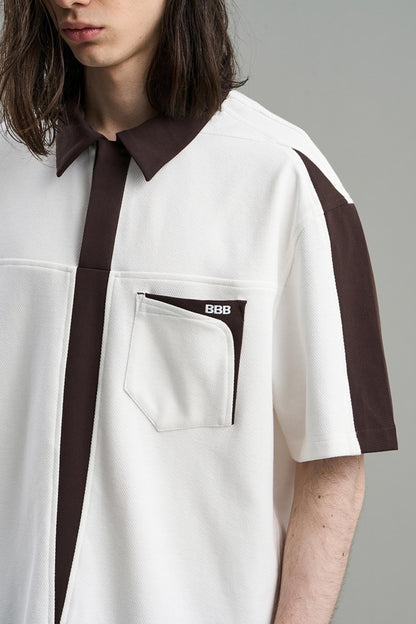 Starry Stitch Polo Shirt