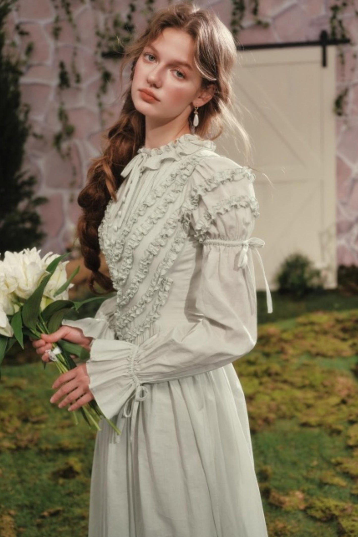 Whispering Forest Lace Dress