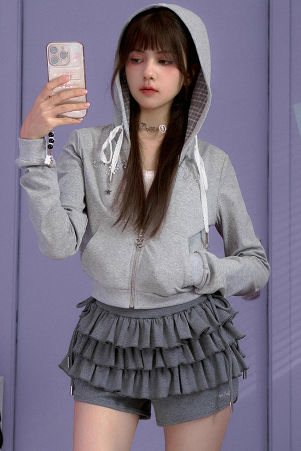 Star Diamond Hooded Outer