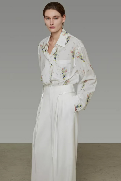 Romantic Floral Blouse