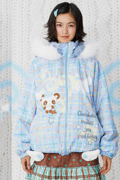 Angel Dessert Hooded Cotton Jacket