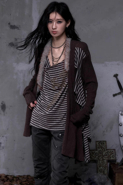 Vintage Diamond Cardigan