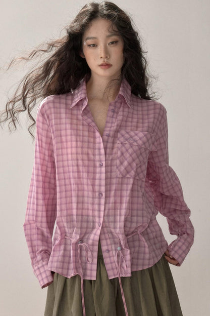 Summer Versatile Plaid Shirt